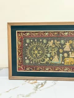 Ethnic Threadwork Artwork - Wall Hanging for Sale