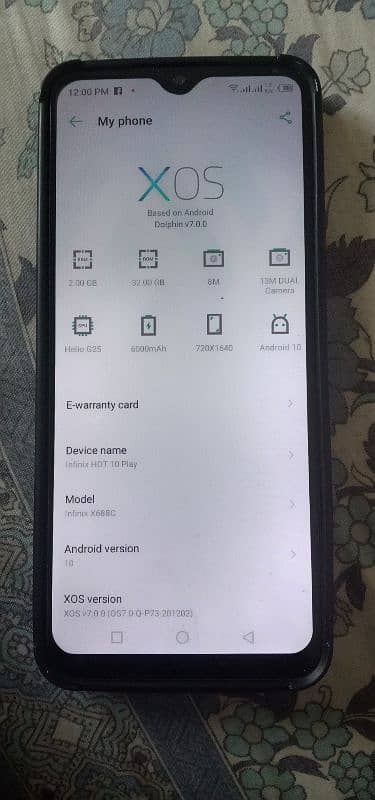 Infinix hot 10 play (only mobile) 2