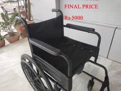 Black wheel chair 5000  FINAL PRICE