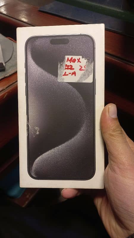 iphone 15 pro max 256gb LLA 0