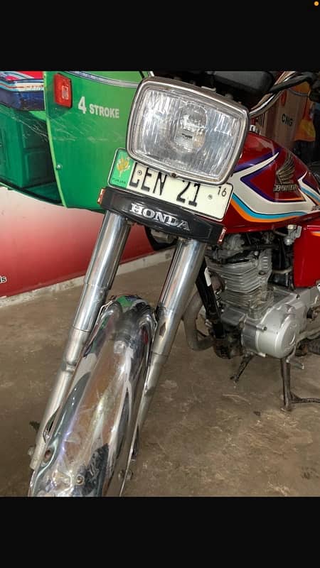 honda 125 model 2016 golden number 3