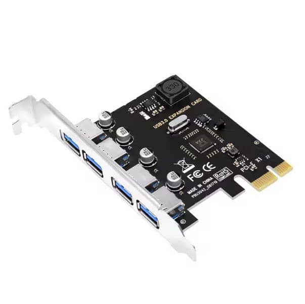 Usb 3.0 PCI e expansion card 04 ports 0