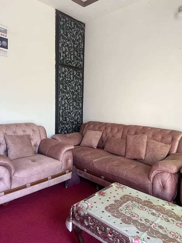 5 seater wide big size sofa set 3