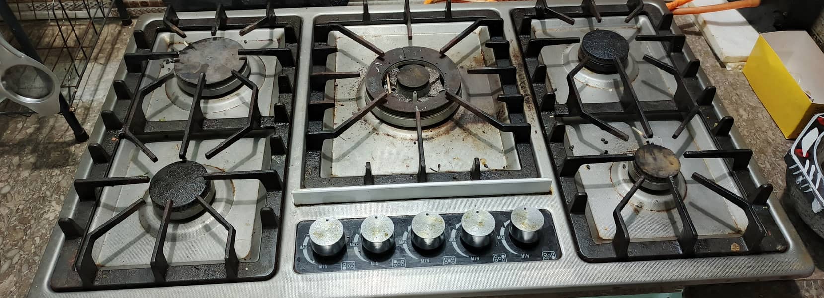 Stove for sell 5 gas burner 0