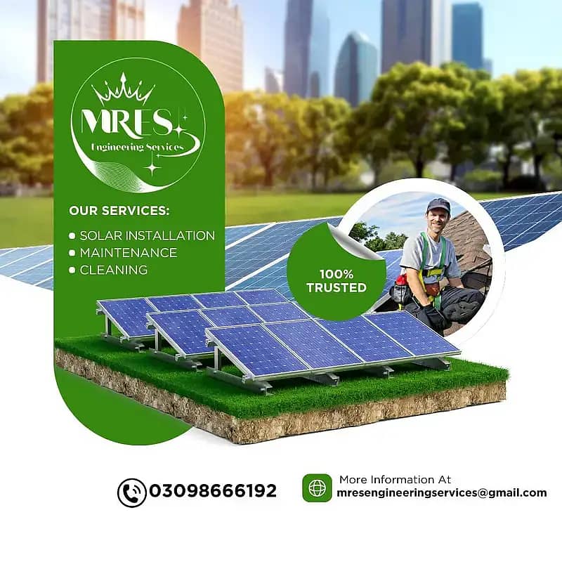 Solar Services | Installation | Cleaning | Repair | Invertor | Panels 0