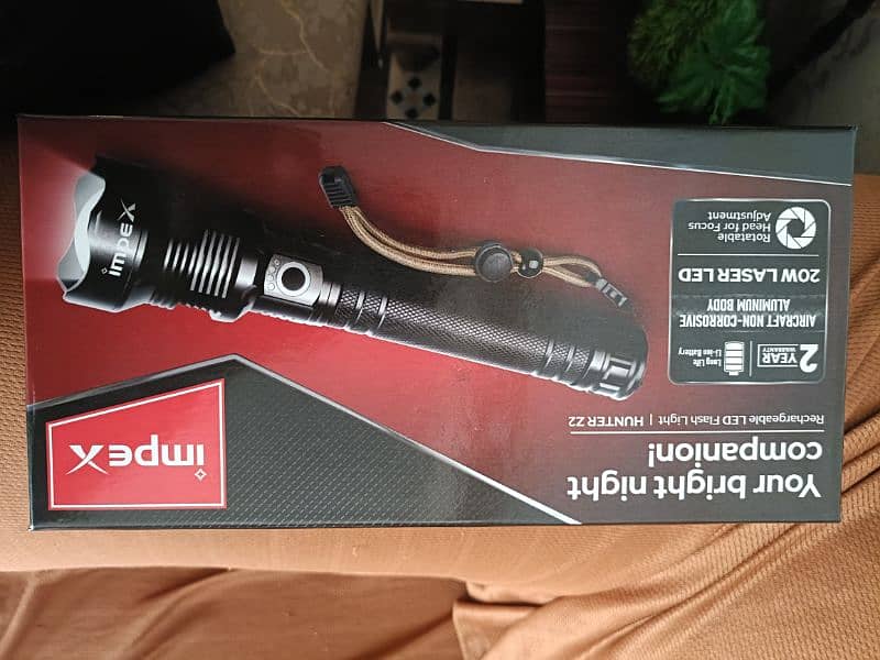 Rechargable emergency high beam light 2