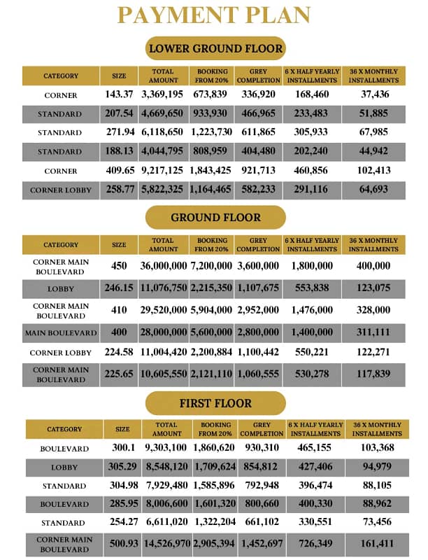 1 bed apartment avail on 3 years instalment plan in Arabian 99 Mall 2