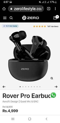 zero lifestyle  Rover pro    Z buds  ( only one month used  like new )