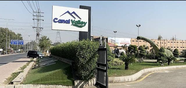 5 Marla Residential Plot In Canal Valley Phase II Investor Rate On Urgent Sale 0