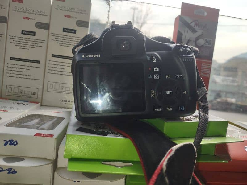 canon 1100 d vedio+photo, with all accessories, 1