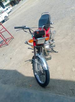 Honda CG 125 2018 model bike for sale call on 0318,4661884