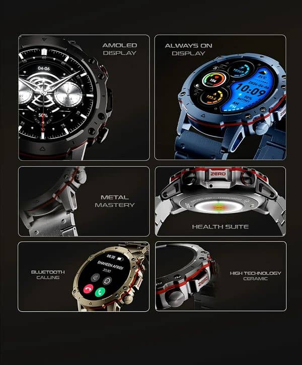 Zero lifestyle Revoltt Pro Smart Watch 13