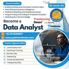 Online Data Analyst course with Sir Amin Ali