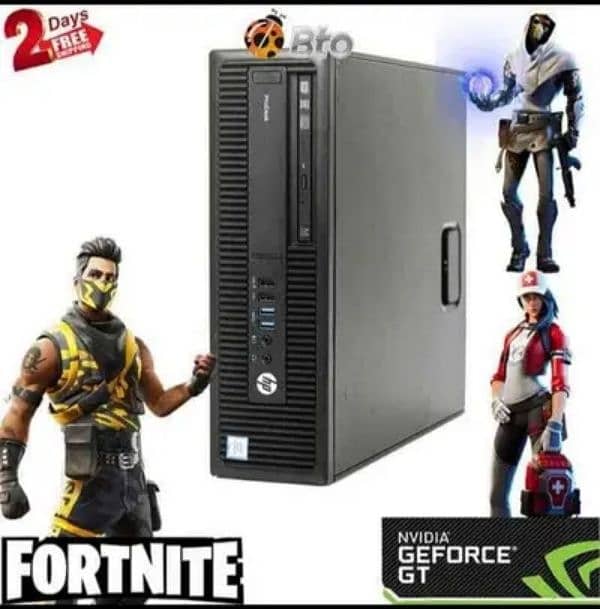 HP gaming PC 7th Generation, 2GB Graphics, 8GB ram, 500GB Hard drive 1