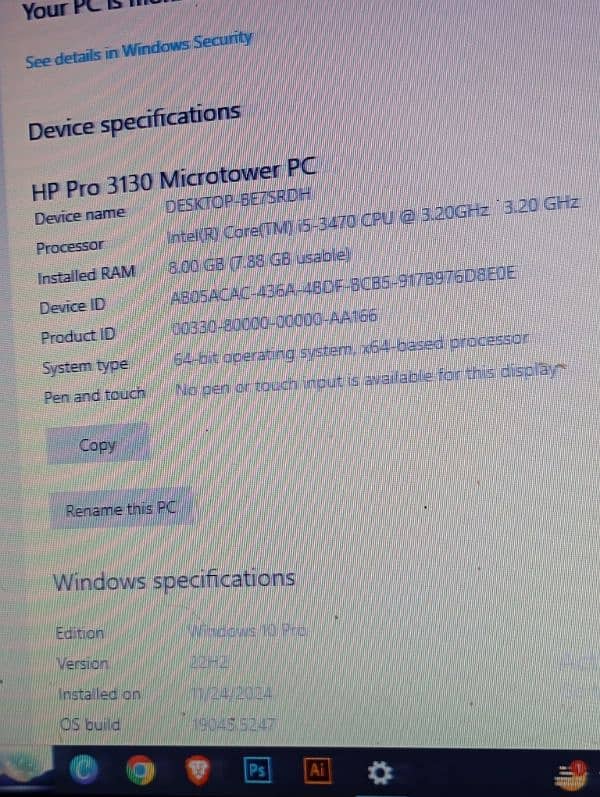 Hp Core i5 3rd Generation 6