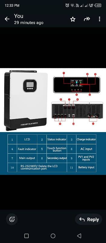 nalibatt inverter 10.5kw 0