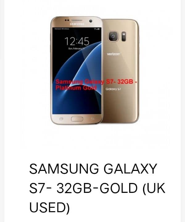 Samsung S7 penal dead only 0