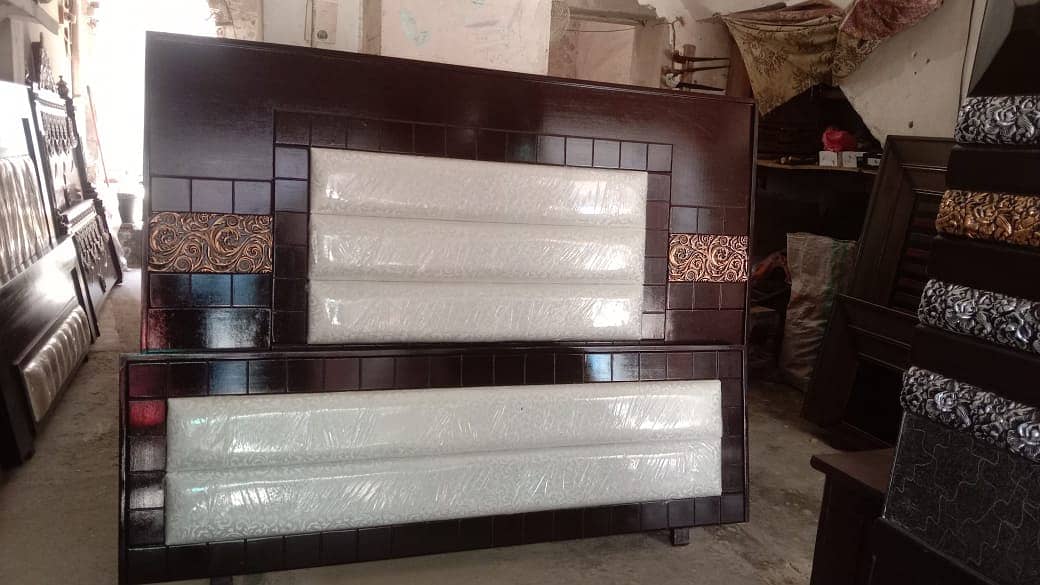 bed / double bed / king size bed / wooden bed / polish bed / bed set 8