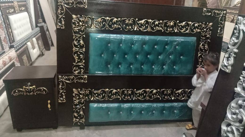 bed / double bed / king size bed / wooden bed / polish bed / bed set 11