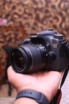 Canon 70d with 18/55mm 10/10 Condition