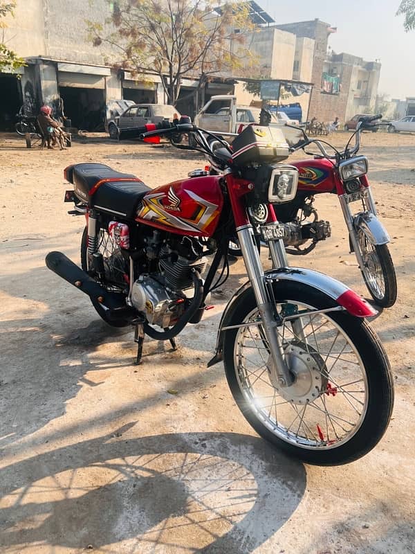 honda 125 all panjab nmbr dabal saman 5