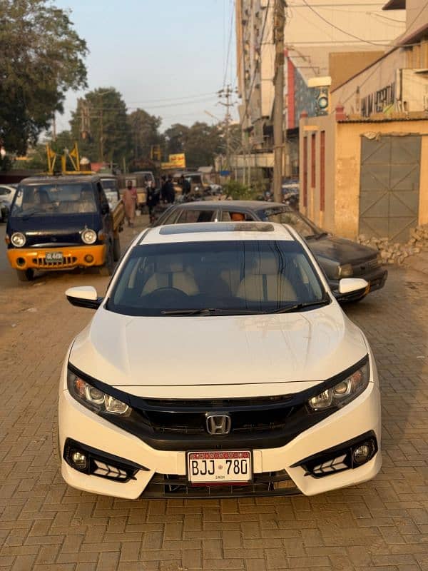 Honda Civic VTi Oriel Prosmatec 2017 sunroof 0