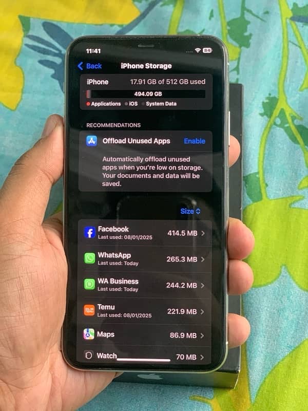 iphone 11 pro max 512gb pta approved 4