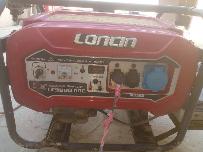 loncin genrator ddc 6 kv new condction 0