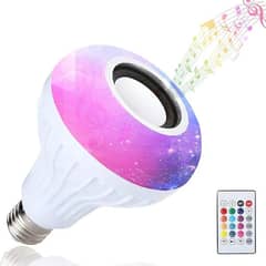 LED RGB Bulb Light Smart Bluetooth Music Speaker