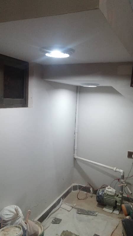 two bed dd portion for rent in johar 8