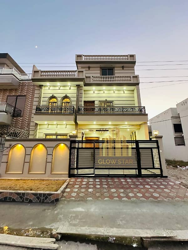 7 Marla Double Storey House For Sale In H Block New City Phase 2 Wah Cantt 0