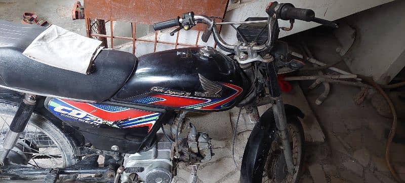 Honda CD70 2018 Karachi Number 0