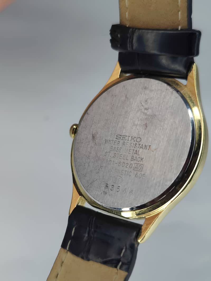 Seiko Golden Dial Watch 5