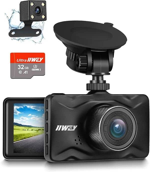 IIWEY DC-03 DUAL DASHCAMERA FOR CAR 0