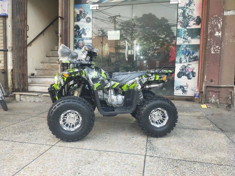 Zero Metre 150cc Sports Allowy Rims Atv Quad Bikes Delivery In All Pak 4