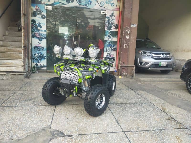 Zero Metre 150cc Sports Allowy Rims Atv Quad Bikes Delivery In All Pak 6