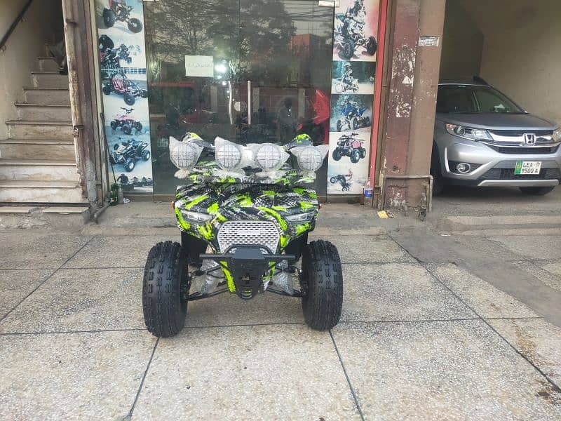 Zero Metre 150cc Sports Allowy Rims Atv Quad Bikes Delivery In All Pak 8