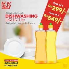 Dishwash 1 Ltr and Toilet cleaner 500ml