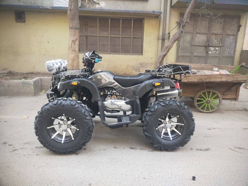 Box Pack 250cc Auto Engine Atv Quad 4 Wheels Bikes Delivery In All Pak 4