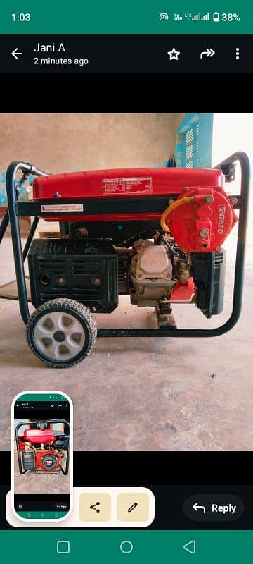 Honda generator 3 KV 2