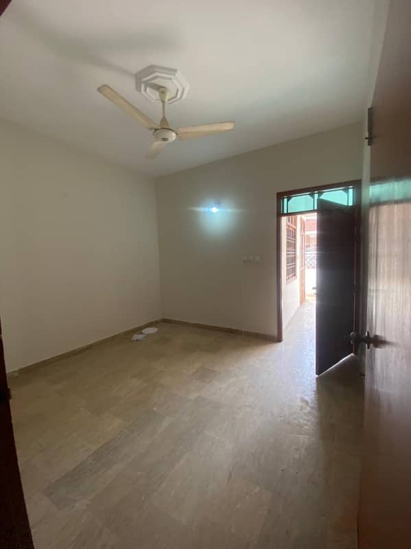 three bed dd 1st floor portion for rent in johar 8