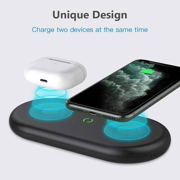 YOOTECH DUAL FAST WIRELESS CHARGER 20W 2