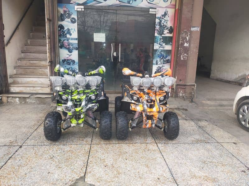 Best For Hunting 125cc Atv Quad 4 Wheels Bikes Delivery In All Pak 3