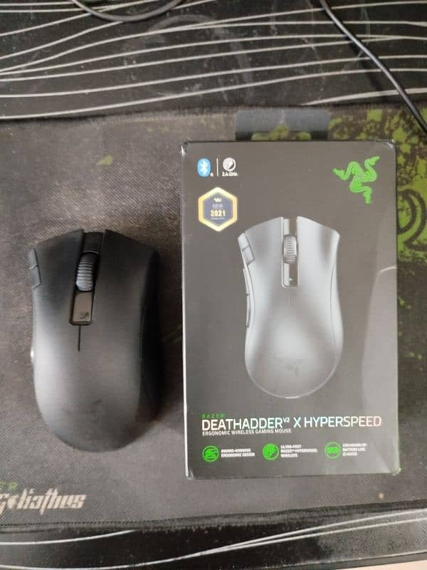 Razer Deathaddrer v2 X Hyperspeed Wireless 14k DPI 0