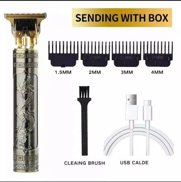 VINTAGE T8 DRAGON STYLE HAIR TRIMMER 1