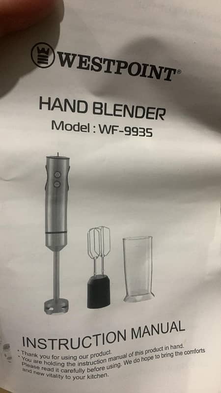 hand blender WF-9935 1