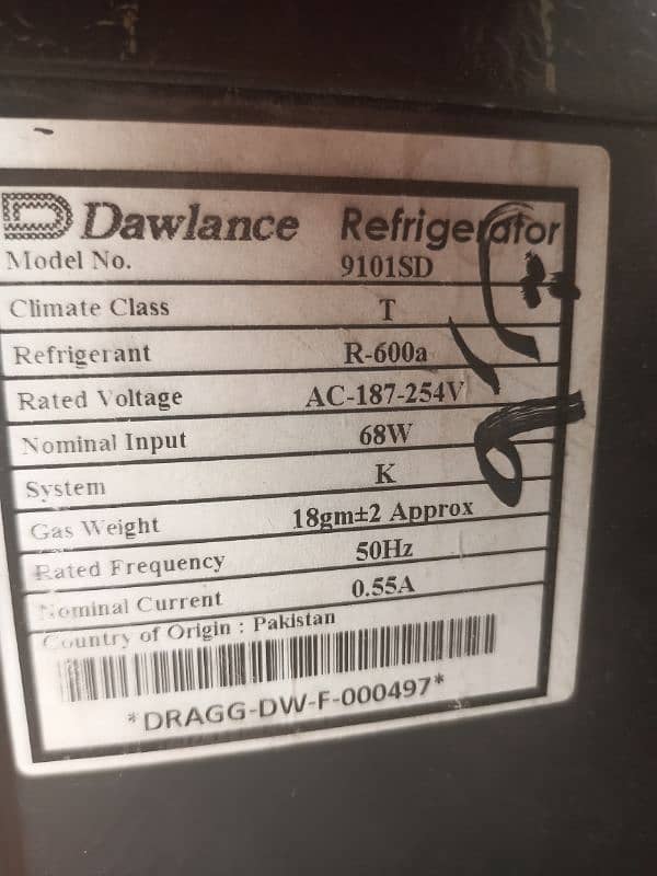 Dawlance Refrigerator 9101 SD 6