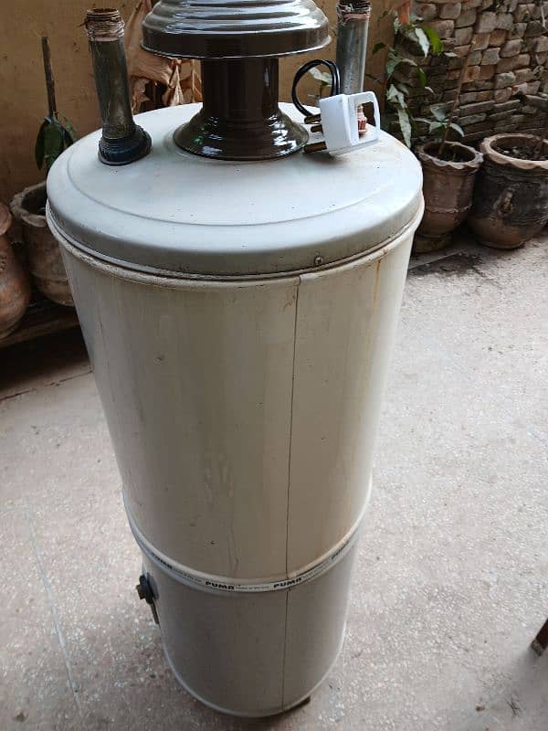 Gas & Electric Geyser / Capacity 35 Gallons. 3