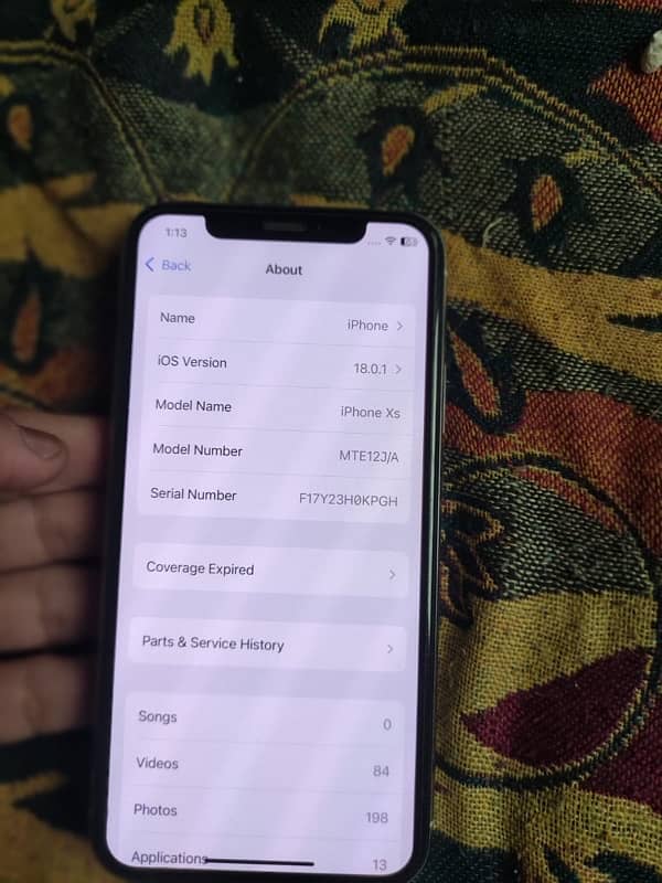 iphone xs 10/10 non pta 3