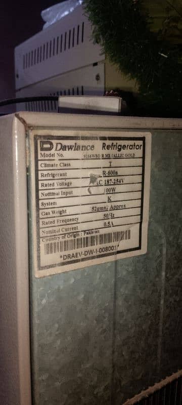 Dawlance Fridge for sale condition good 0